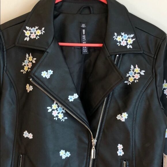 Floral Moto Jacket - Picture 2 of 6